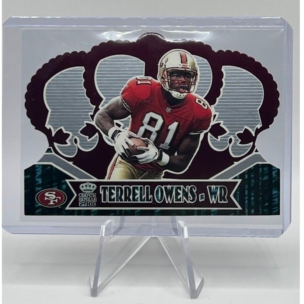 Terrell‎ Owens 2000 Pacific Crown Royale #91 NFL San Francisco 49ers